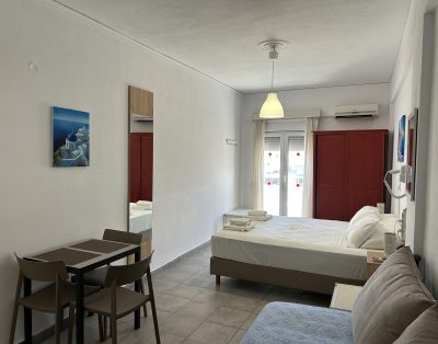 STUDIO FOR 3 ADULTS – PARTIAL SEA VIEW